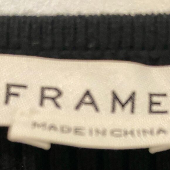 FRAME BLACK RIB KNIT MAXI DRESS NEW WITH TAGS (NWT) - Picture 13 of 16